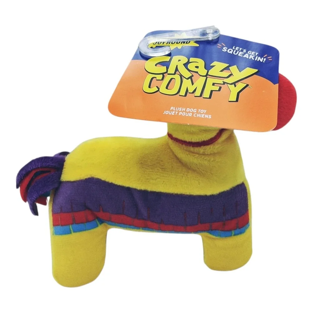 Spooky Fun Dog Toy Bundle! 6 Halloween & Crazy Comfy Crinkle Squeaky- Treat Mat